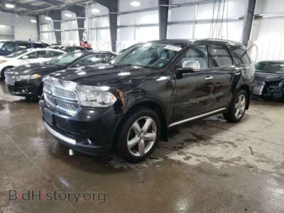 2012 Dodge DURANGO Durango CI, black — VIN 1C4SDJETXCC322928, Copart