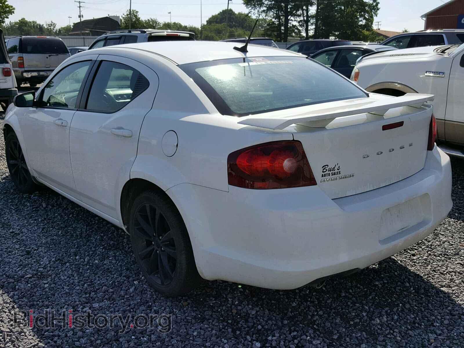 2014 DODGE AVENGER - VIN: 1C3CDZAG6EN148766 - Фото 3
