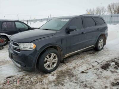 2012 Dodge DURANGO Crew, черный — VIN 1C4RDJDG9CC336967, Copart
