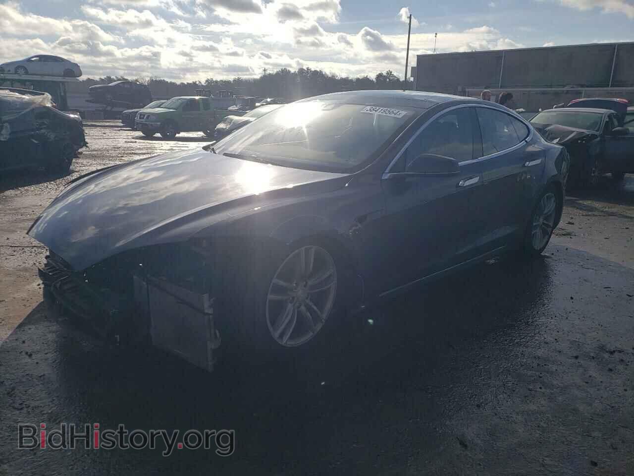 Photo 5YJSA1E45FF117459 - TESLA MODEL S 2015