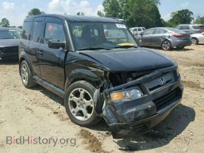 2007 Honda ELEMENT, black — VIN 5J6YH18977L002318, Copart