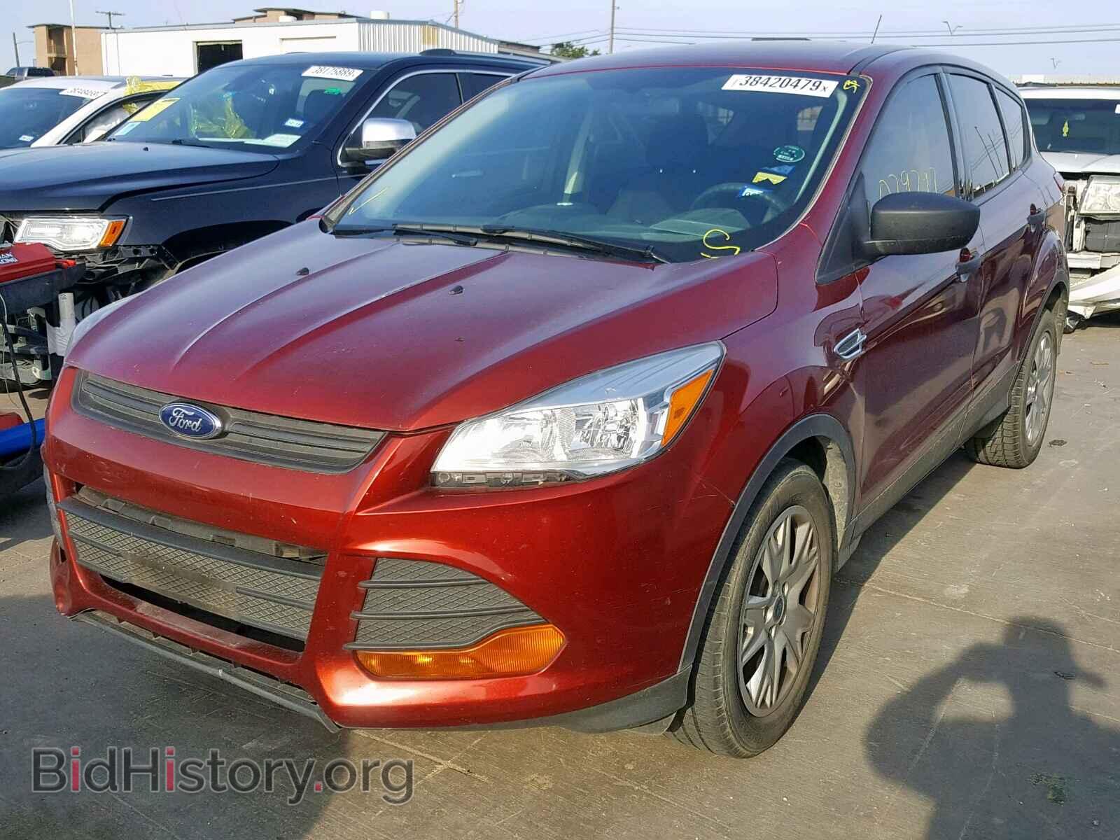 2014 FORD ESCAPE S - VIN: 1FMCU0F78EUD93747 - Фото 2
