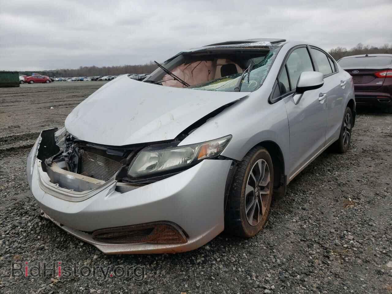 2013 HONDA CIVIC - VIN: 2HGFB2F84DH548101 - Фото 2