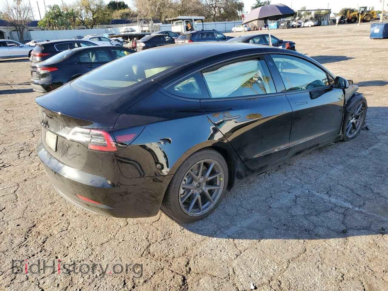 2022 TESLA MODEL 3 - VIN: 5YJ3E1EA2NF147600 - Фото 3