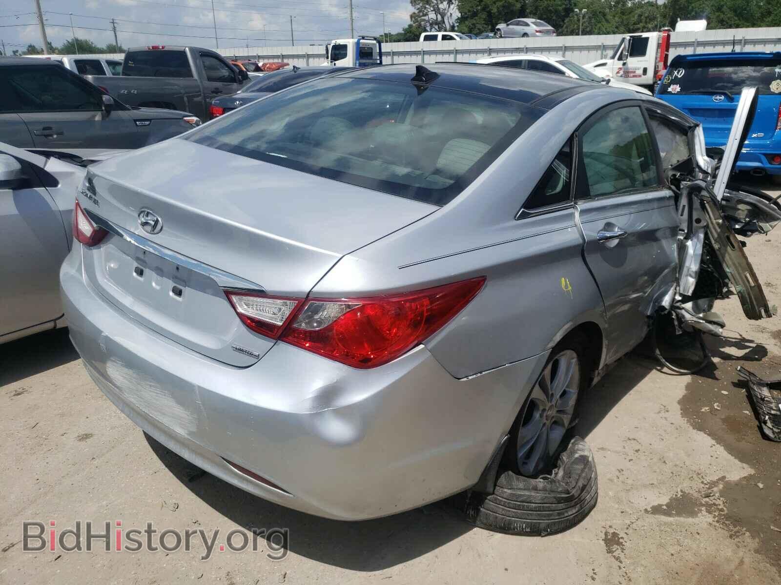 2012 HYUNDAI SONATA - VIN: 5NPEC4AC6CH455469 - Фото 4