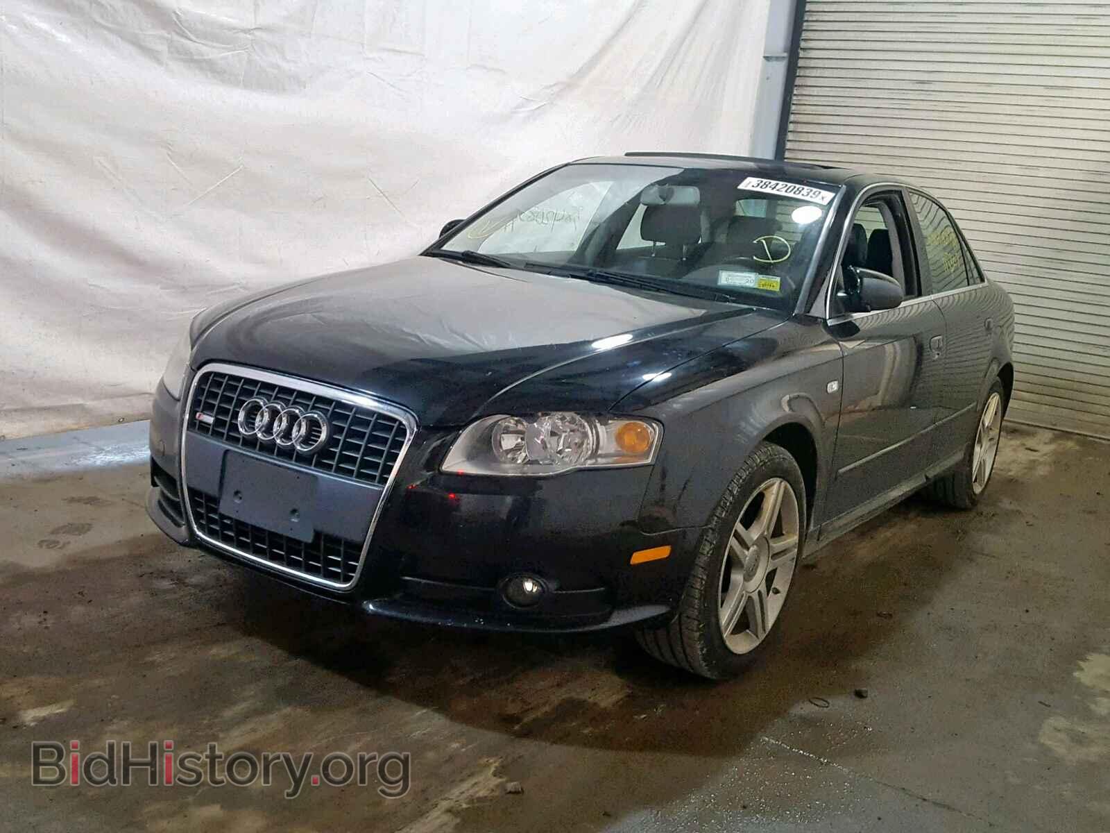 2008 AUDI A4 - VIN: WAUDF78E38A046854 - Фото 2