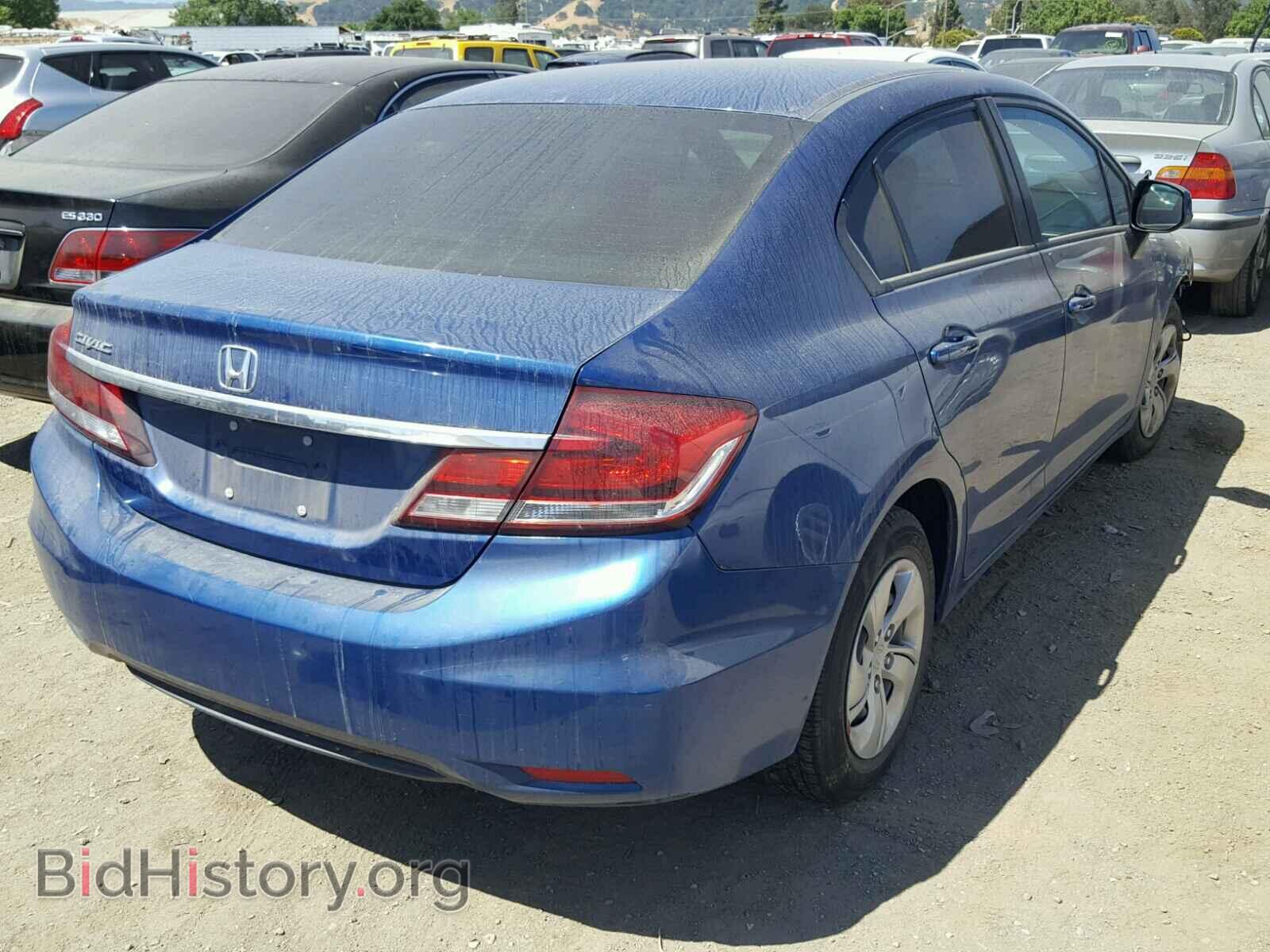 2014 HONDA CIVIC - VIN: 19XFB2F56EE260615 - Фото 4