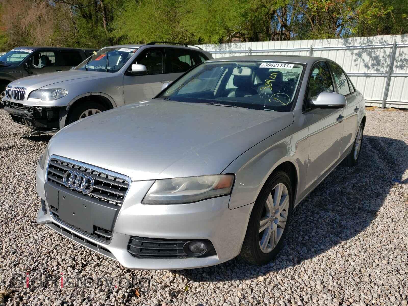 2011 AUDI A4 - VIN: WAUBFAFL8BA087171 - Photo 2