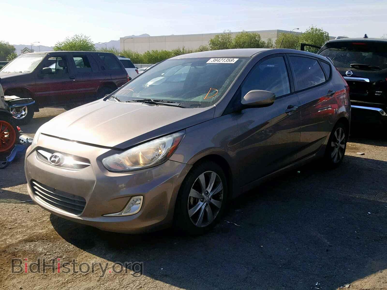 2012 HYUNDAI ACCENT - VIN: KMHCU5AE4CU035206 - Фото 2
