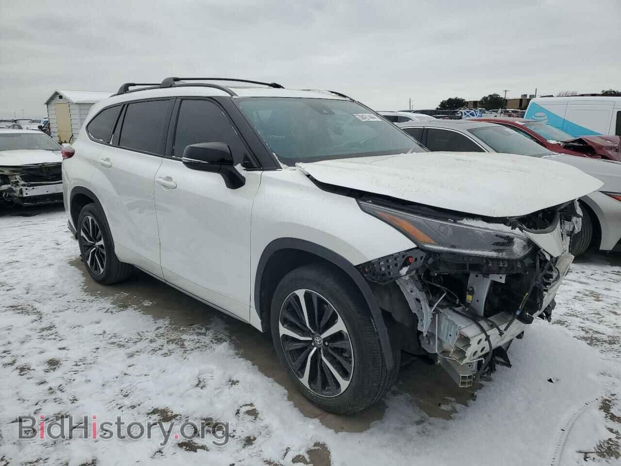 2021 TOYOTA HIGHLANDER - VIN: 5TDLZRAH2MS048341 - Фото 4