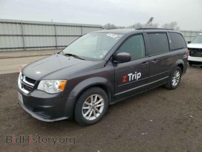 2016 Dodge CARAVAN Grand Cara, gray — VIN 2C4RDGCG3GR376043, Copart