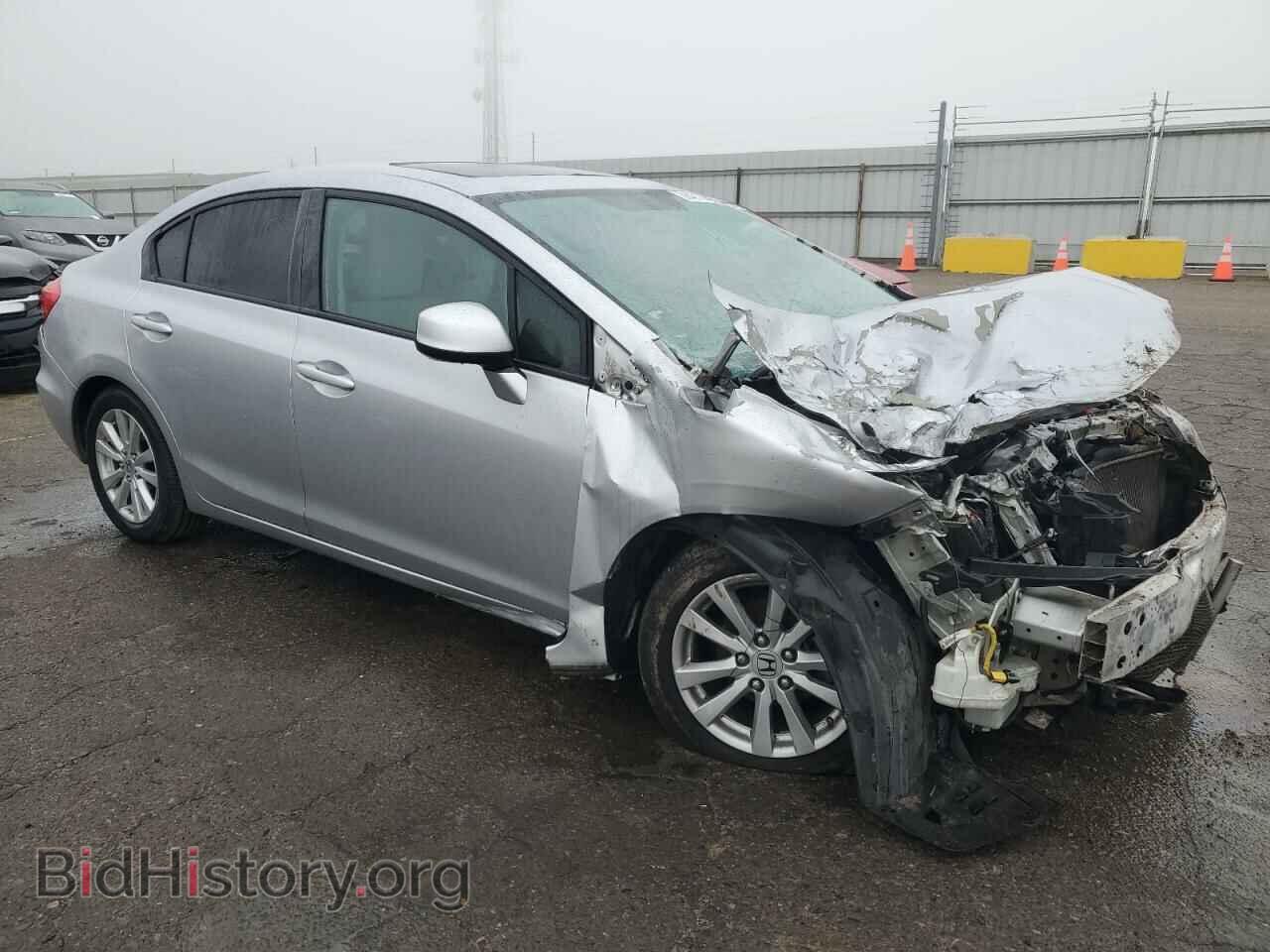 2012 HONDA CIVIC - VIN: 19XFB2F85CE372250 - Фото 4