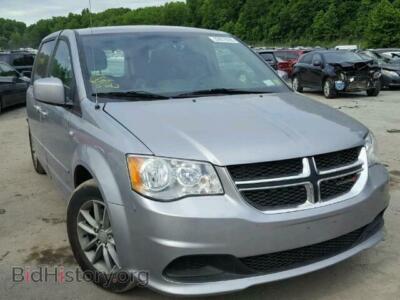 2014 Dodge CARAVAN Grand Cara, серый — VIN 2C4RDGBG1ER223756, Copart