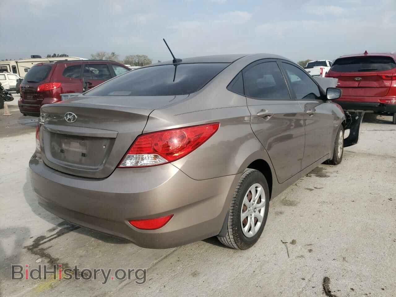 2014 HYUNDAI ACCENT - VIN: KMHCT4AE7EU733812 - Фото 4