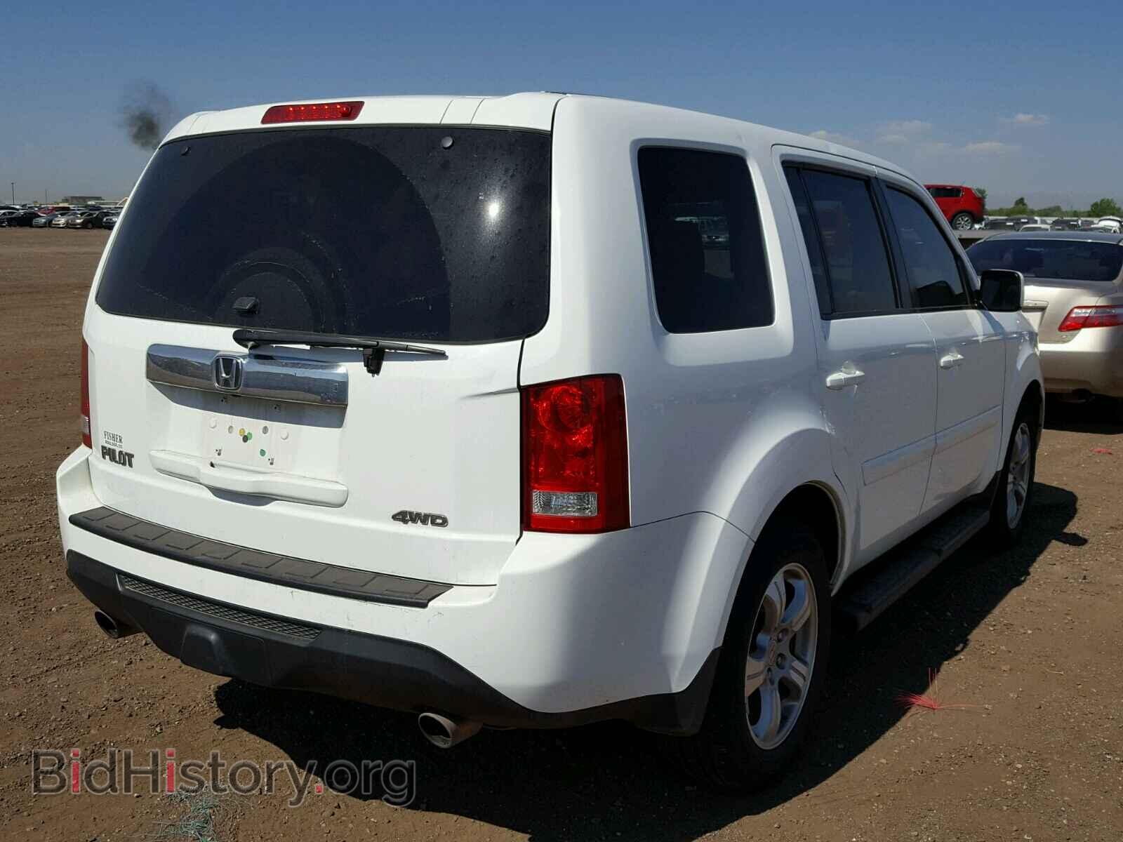 2014 HONDA PILOT - VIN: 5FNYF4H47EB046692 - Фото 4