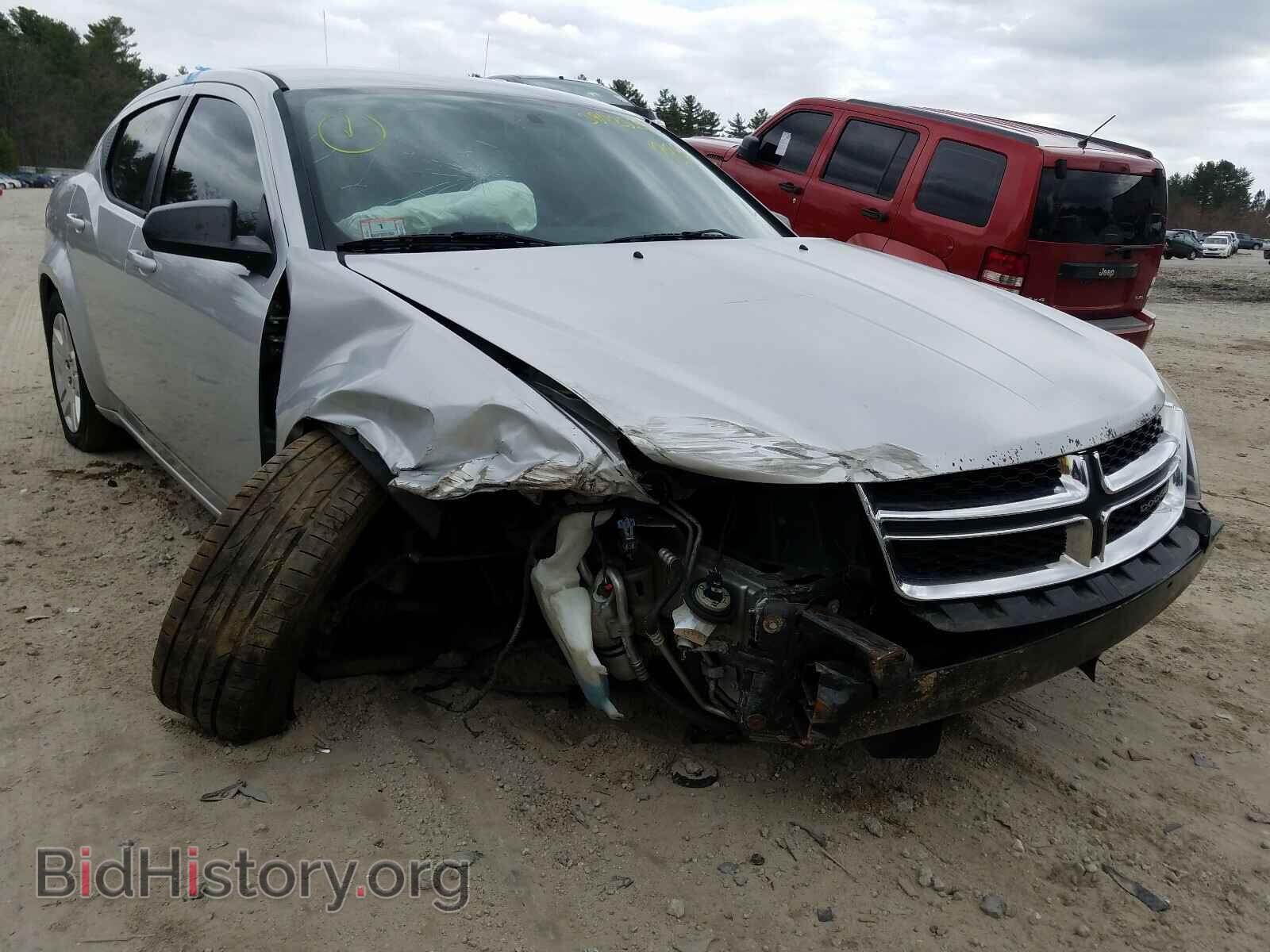 Photo 1C3CDZAB4CN147116 - DODGE AVENGER 2012