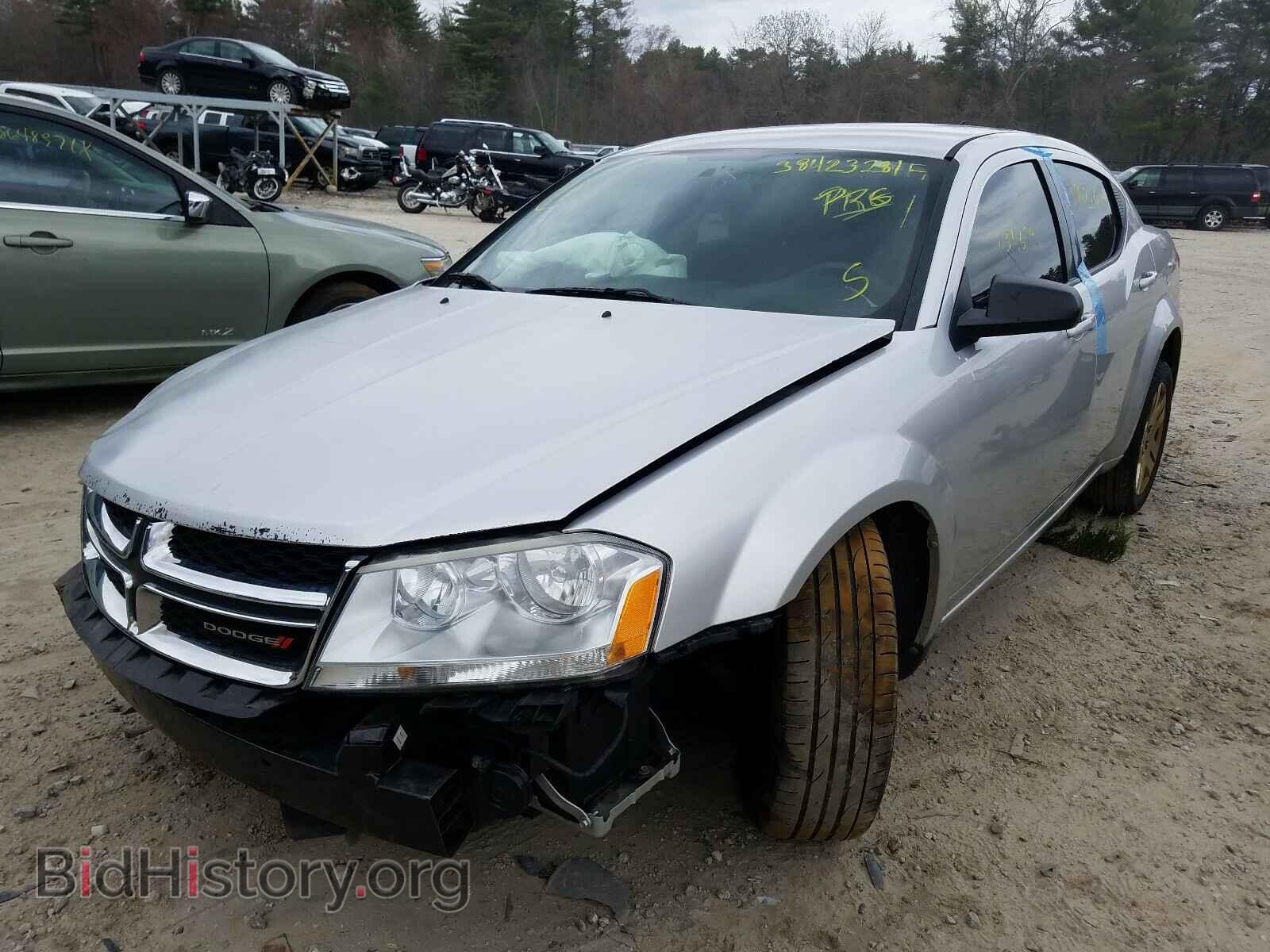 2012 DODGE AVENGER - VIN: 1C3CDZAB4CN147116 - Фото 2
