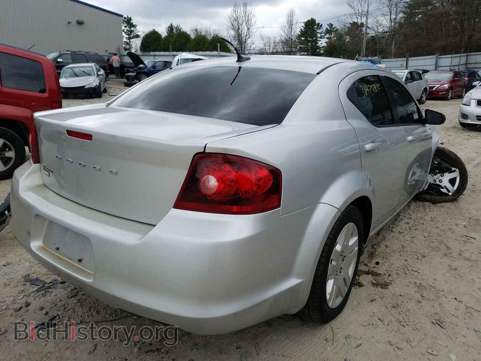 2012 DODGE AVENGER - VIN: 1C3CDZAB4CN147116 - Фото 4