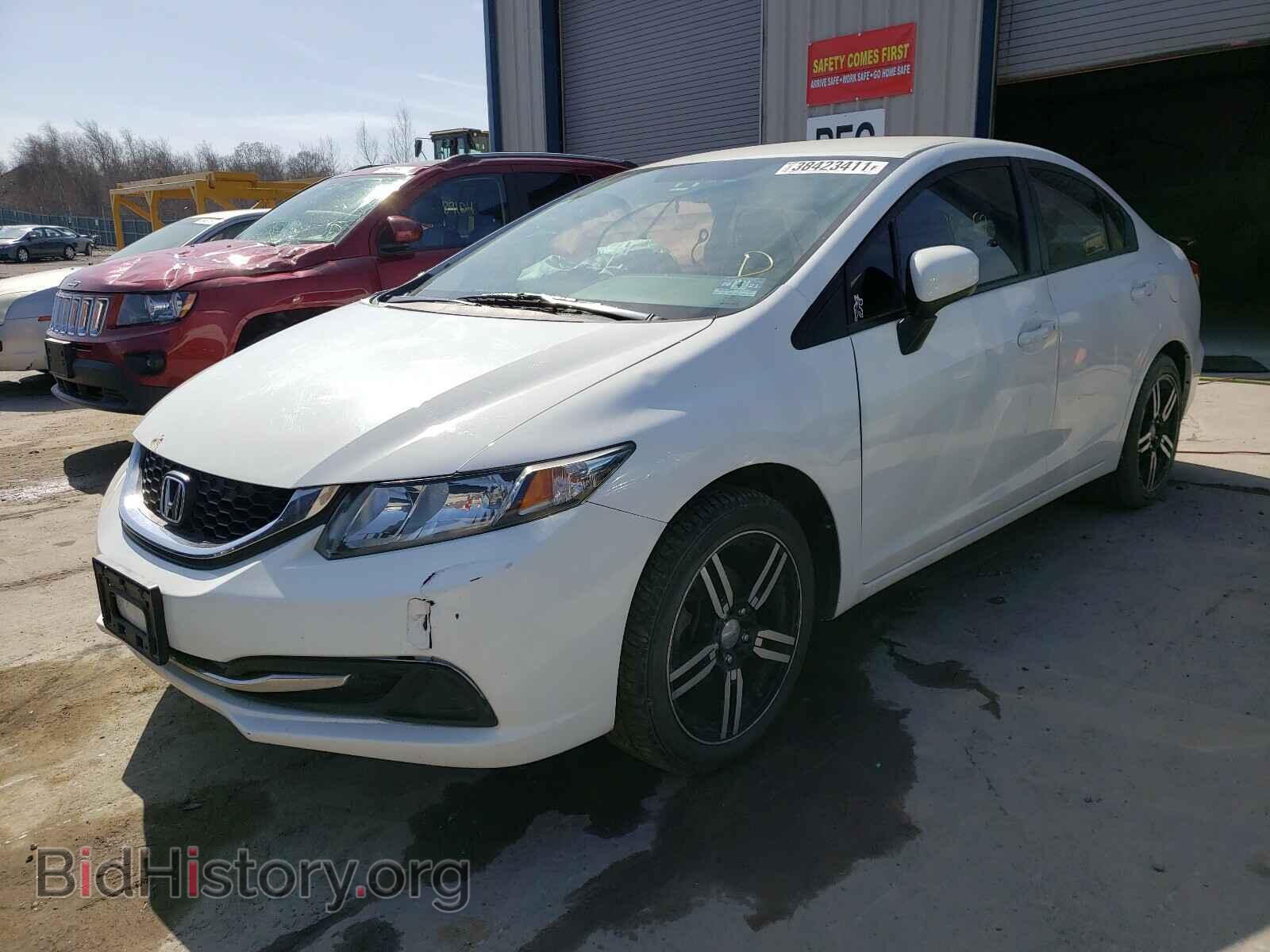 2014 HONDA CIVIC - VIN: 19XFB2F53EE256151 - Фото 2