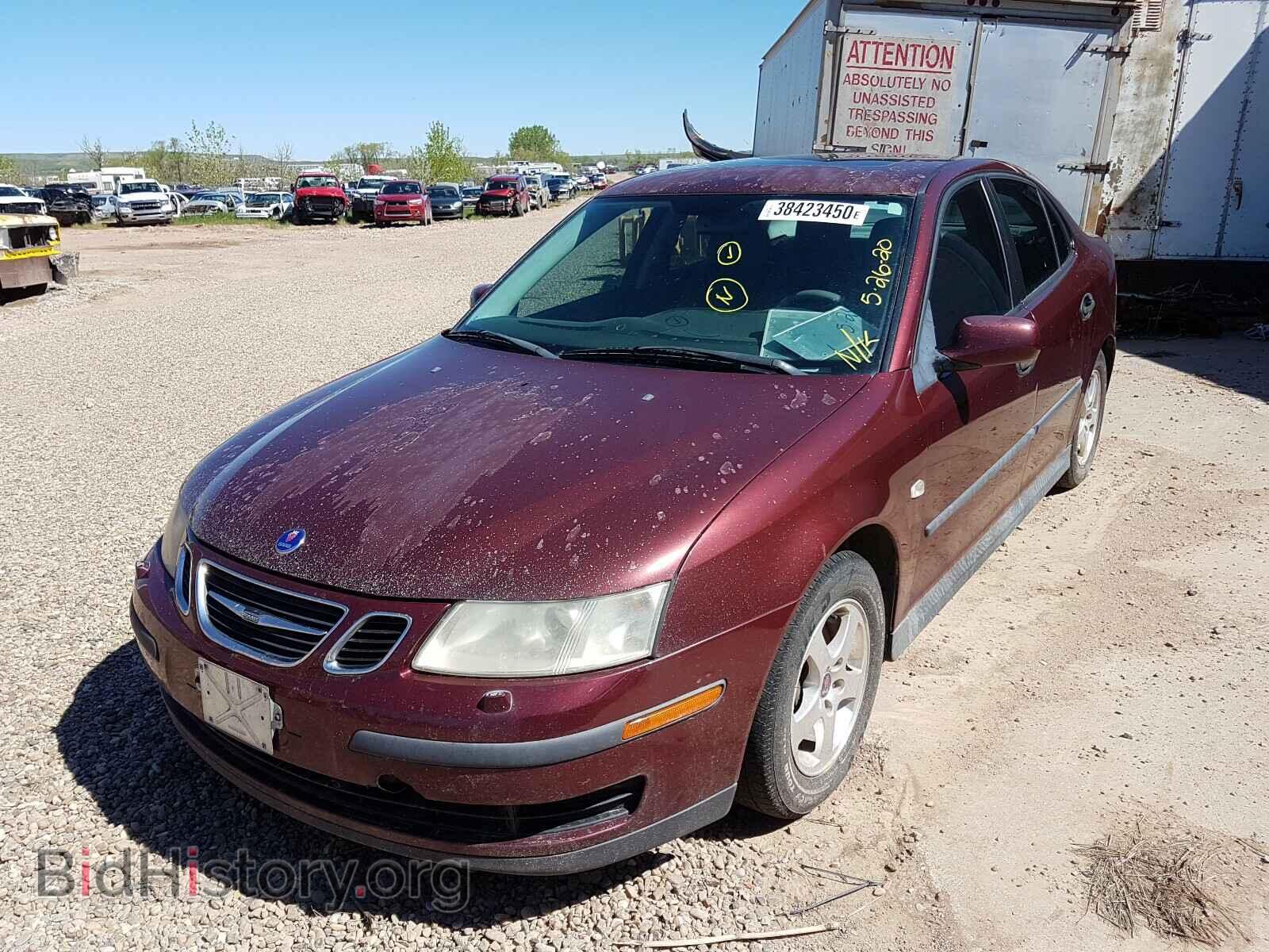 2004 SAAB 9 3 - VIN: YS3FB49SX41047464 - Photo 2