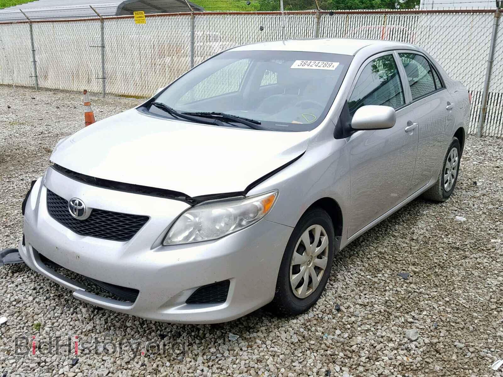 2010 TOYOTA COROLLA BA - VIN: 2T1BU4EEXAC282373 - Фото 2