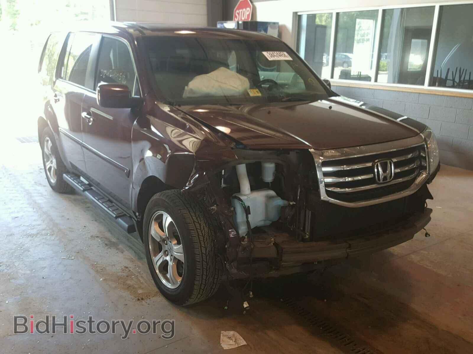 Фотография 5FNYF3H56CB008032 - HONDA PILOT 2012