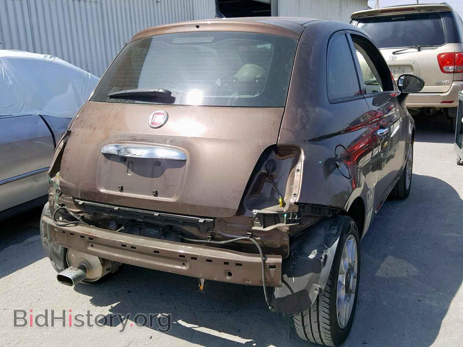2015 FIAT 500 - VIN: 3C3CFFAR9FT624357 - Фото 4