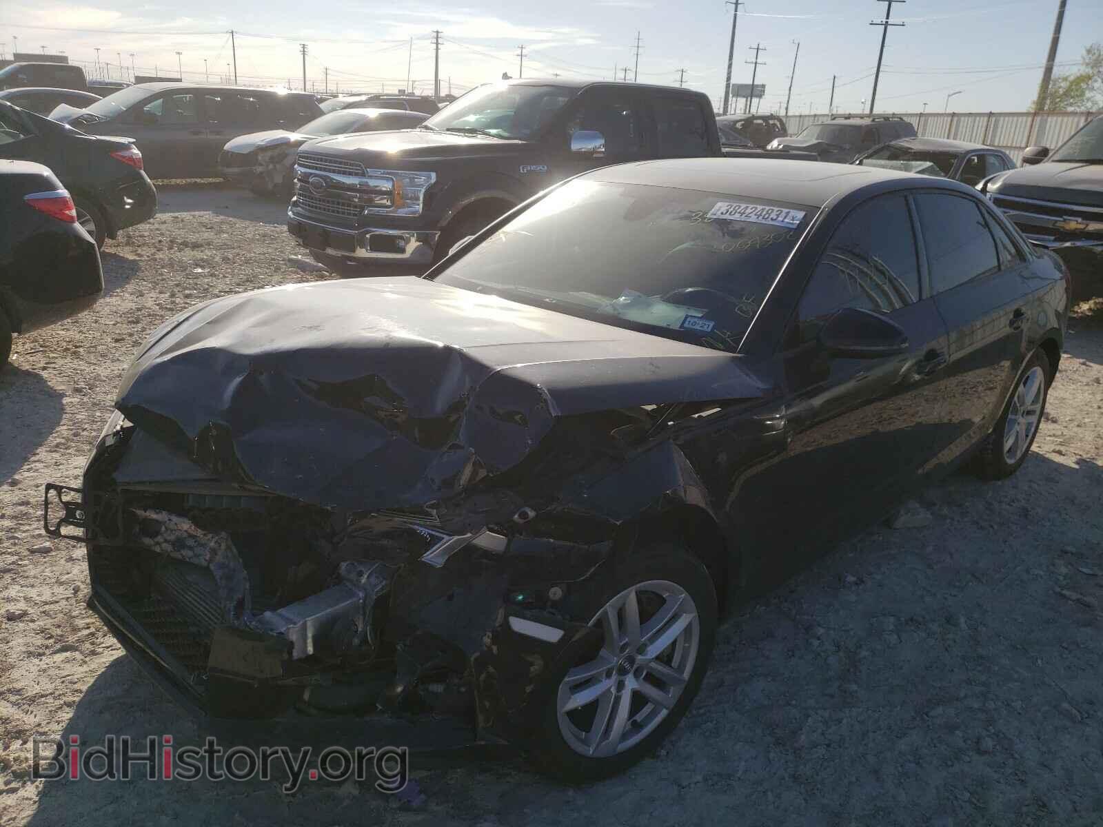 2017 AUDI A4 - VIN: WAUGNAF4XHN009302 - Фото 2