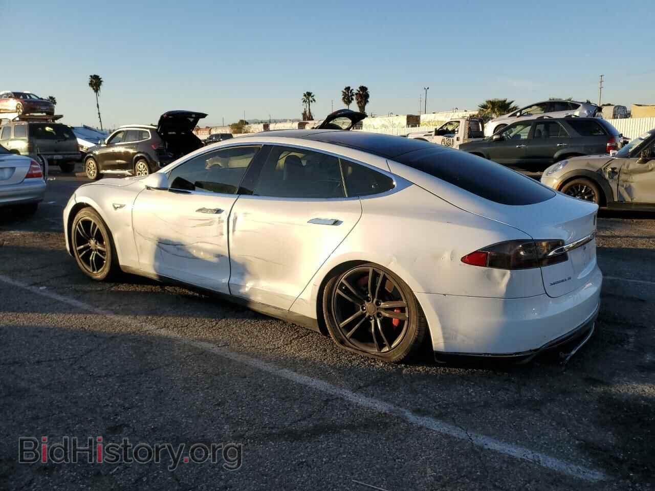 2012 TESLA MODEL S - VIN: 5YJSA1CN1CFP02658 - Фото 2