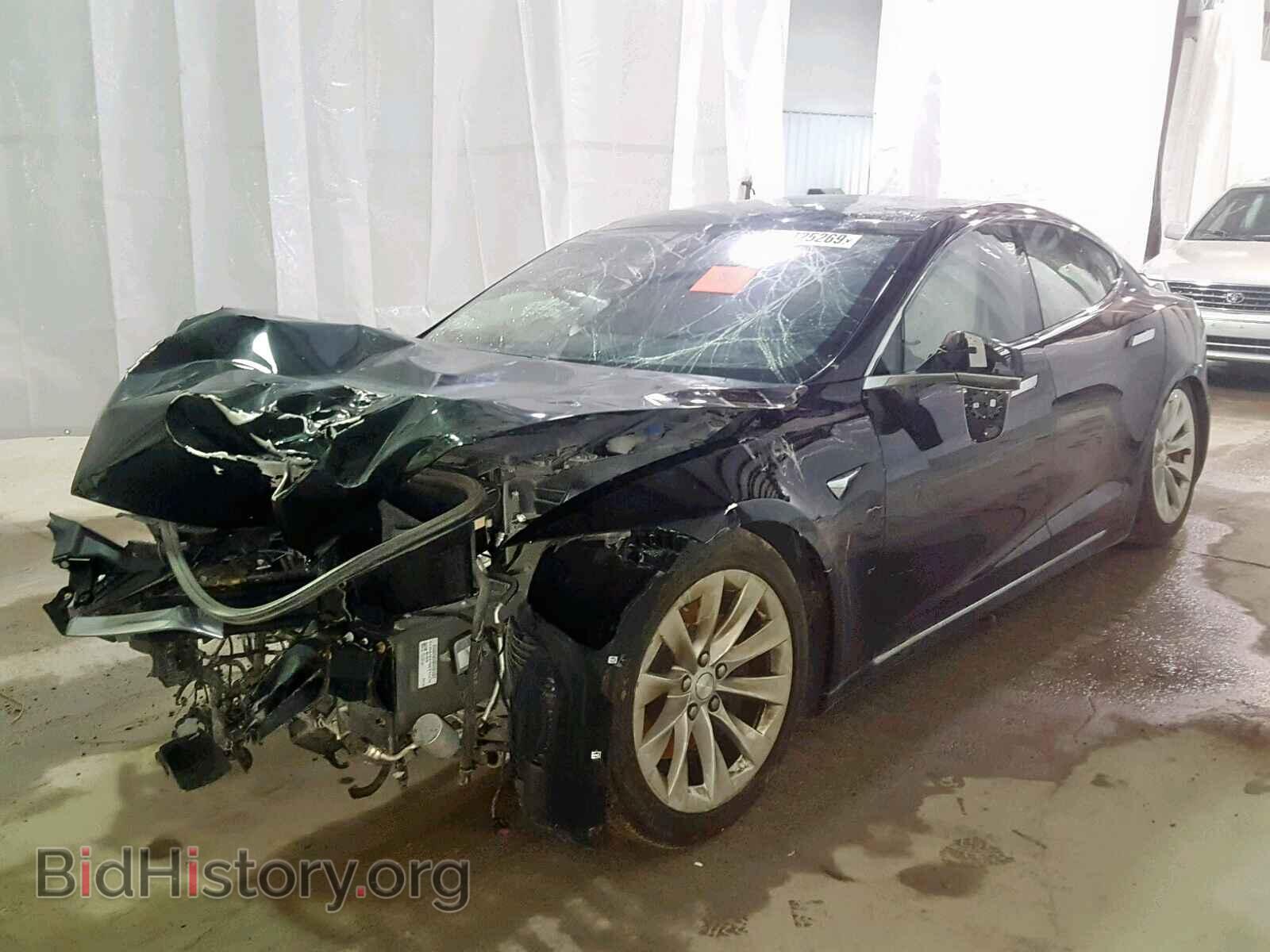 2017 TESLA MODEL S - VIN: 5YJSA1E27HF213479 - Фото 2
