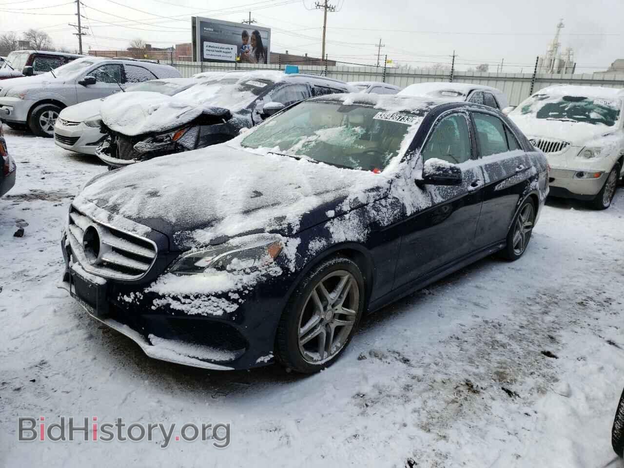 Photo WDDHF8JB6EB071933 - MERCEDES-BENZ E-CLASS 2014