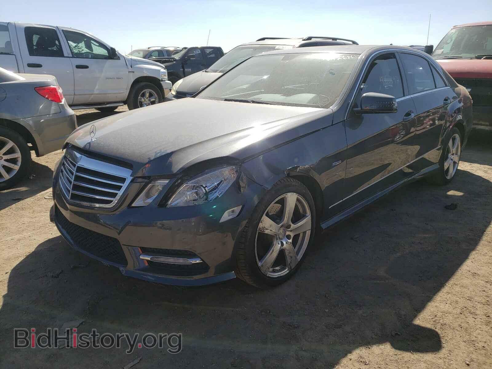 2012 MERCEDES-BENZ E-CLASS - VIN: WDDHF8JB8CA524193 - Фото 2