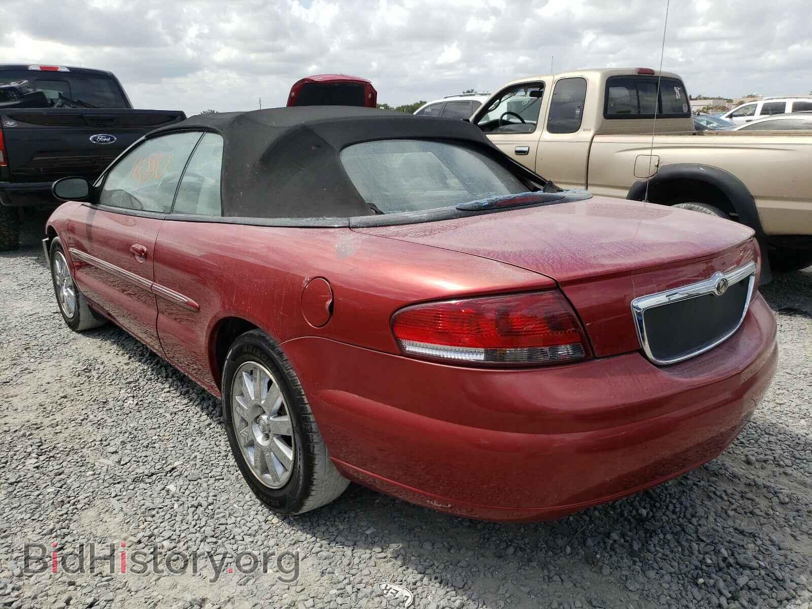 2006 CHRYSLER SEBRING - VIN: 1C3EL65R66N157698 - Фото 3
