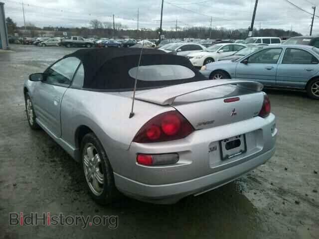 2001 MITSUBISHI ECLIPSE - VIN: 4A3AE85HX1E082064 - Фото 3