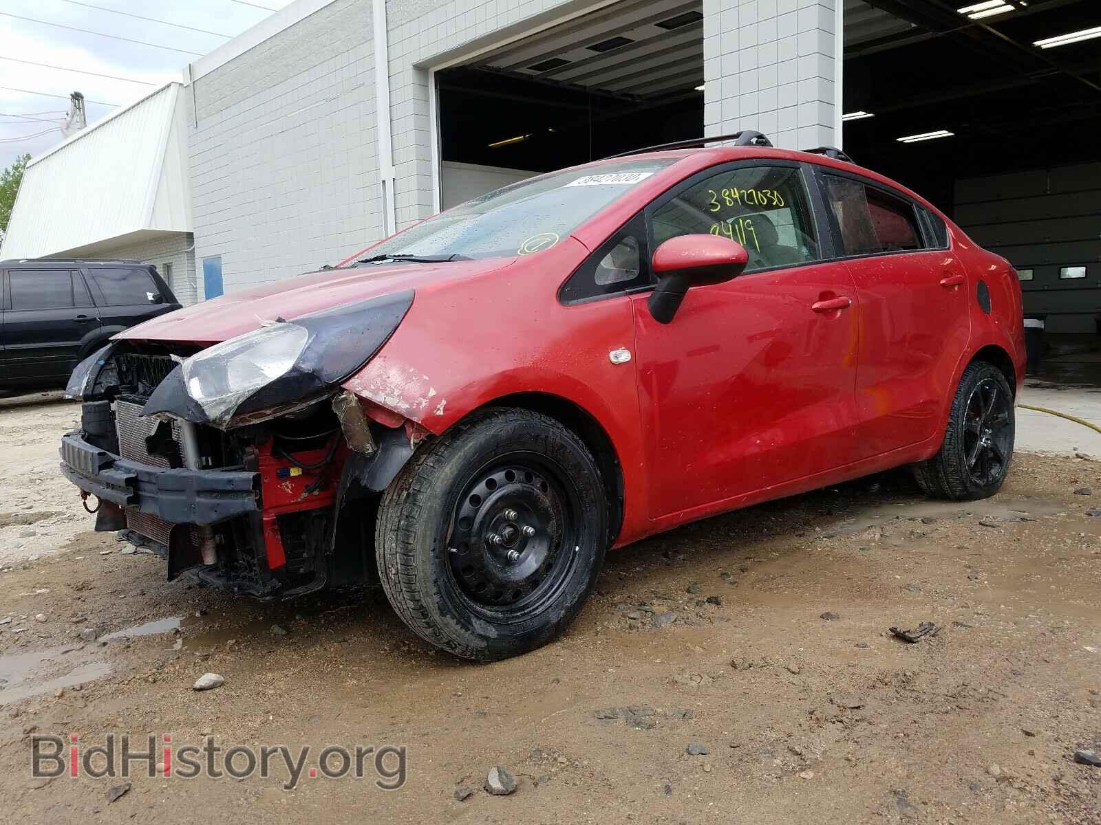 2013 KIA RIO - VIN: KNADM4A31D6134232 - Фото 2