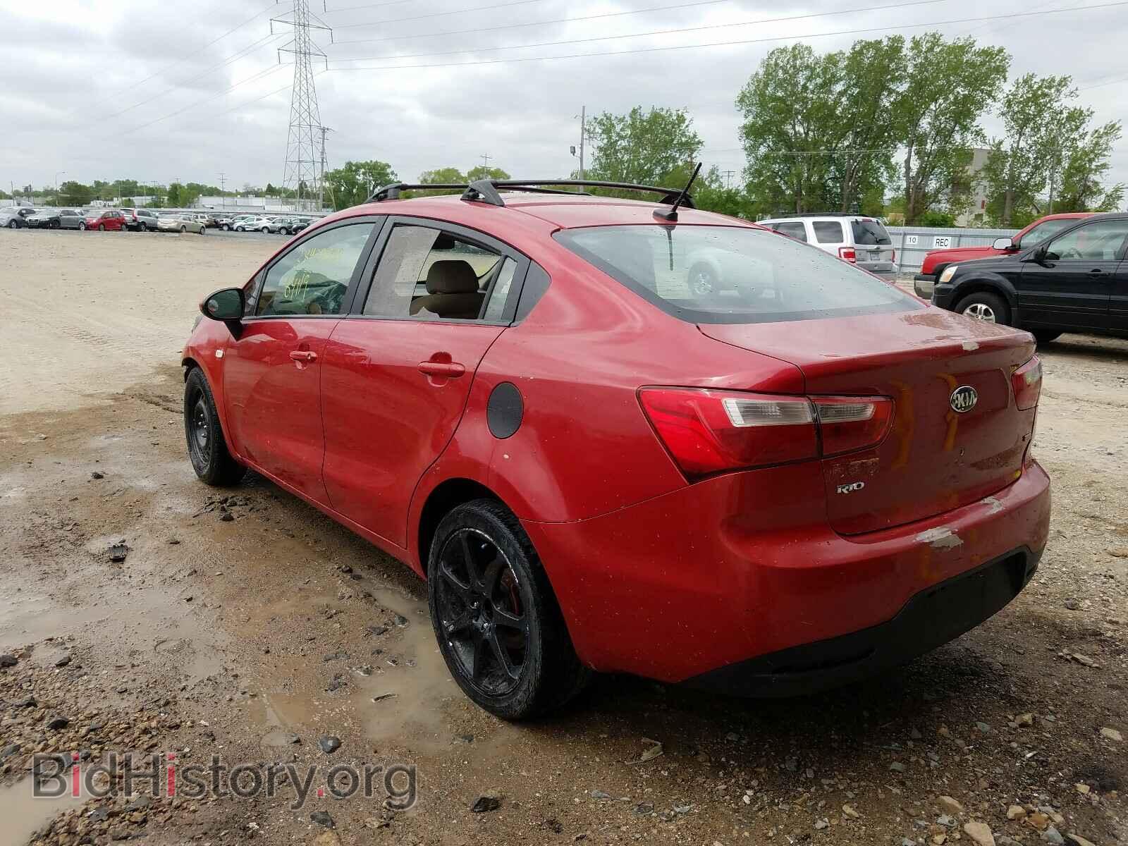 2013 KIA RIO - VIN: KNADM4A31D6134232 - Фото 3