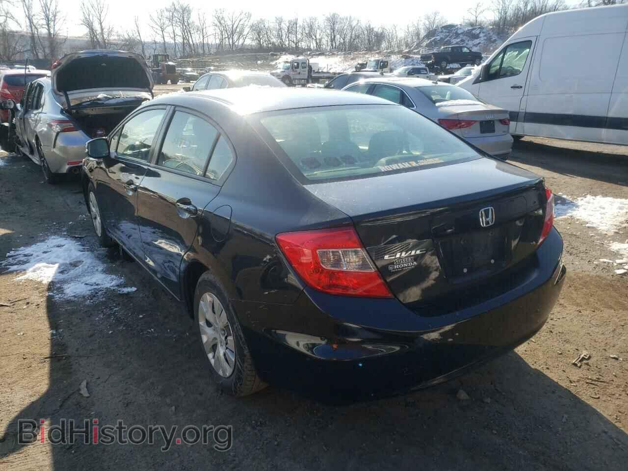 2012 HONDA CIVIC - VIN: 2HGFB2F5XCH305607 - Photo 3