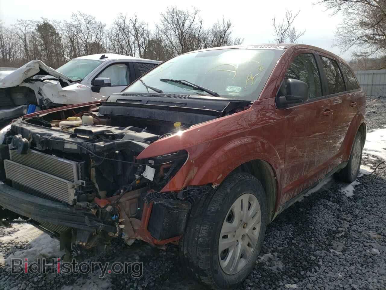 2014 DODGE JOURNEY - VIN: 3C4PDCAB9ET209817 - Фото 2