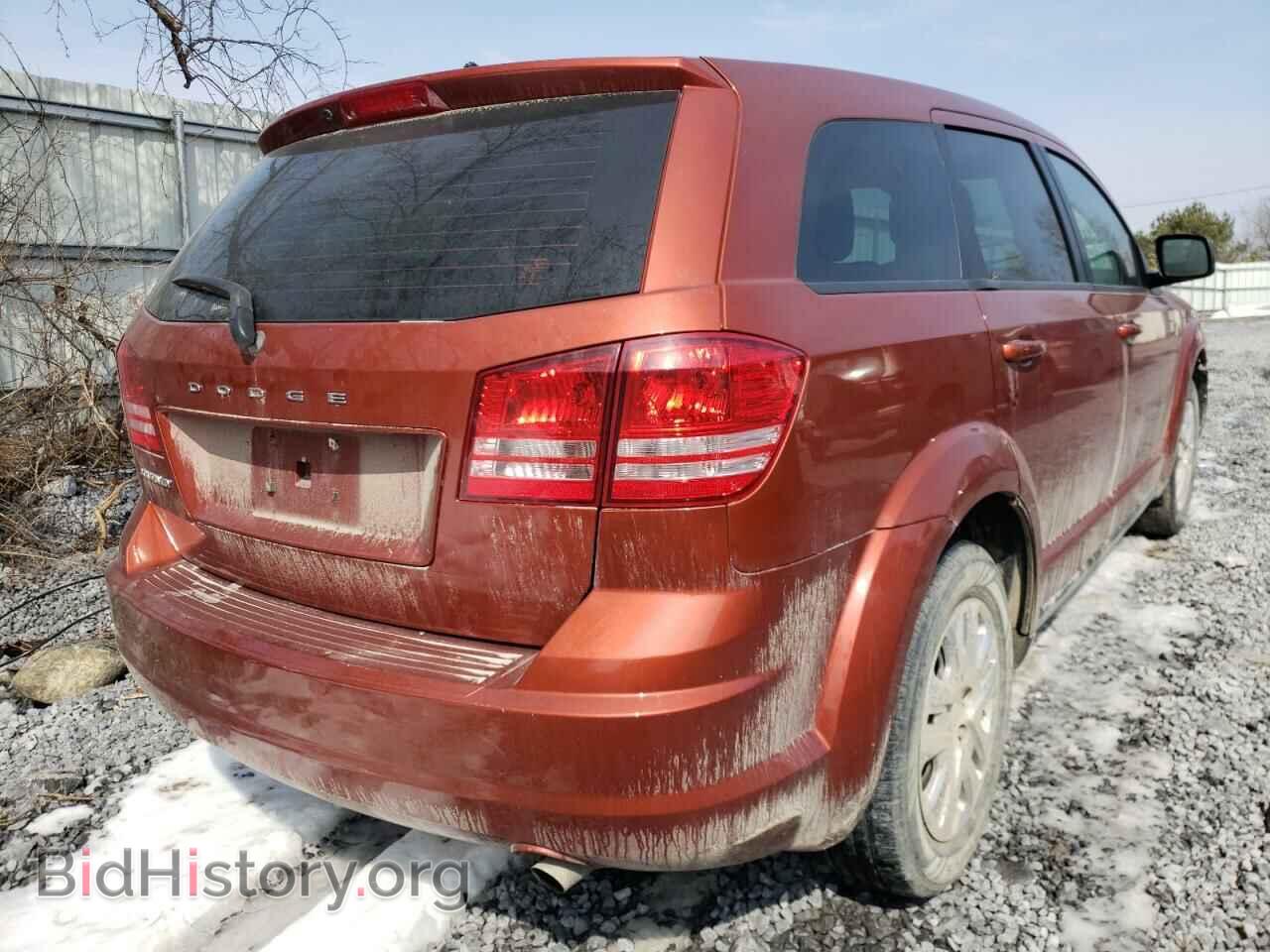 2014 DODGE JOURNEY - VIN: 3C4PDCAB9ET209817 - Фото 4