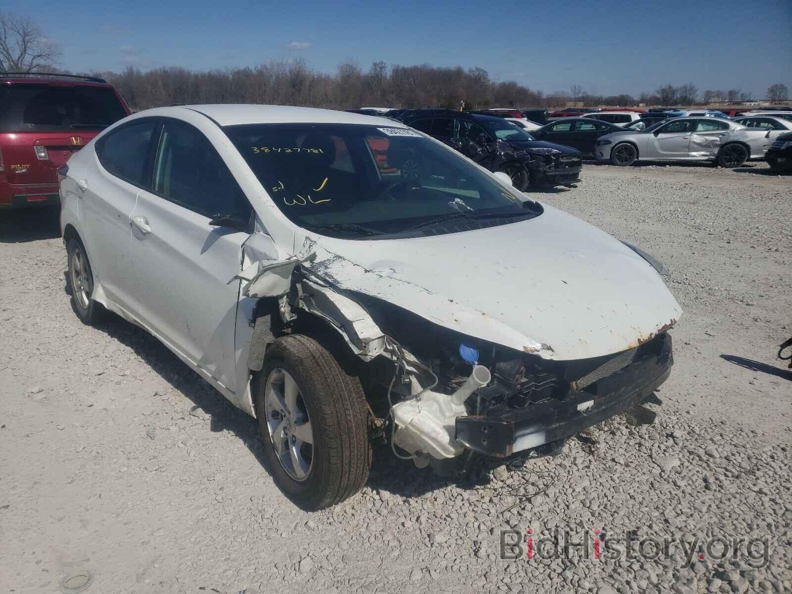 Photo 5NPDH4AE3EH486938 - HYUNDAI ELANTRA 2014