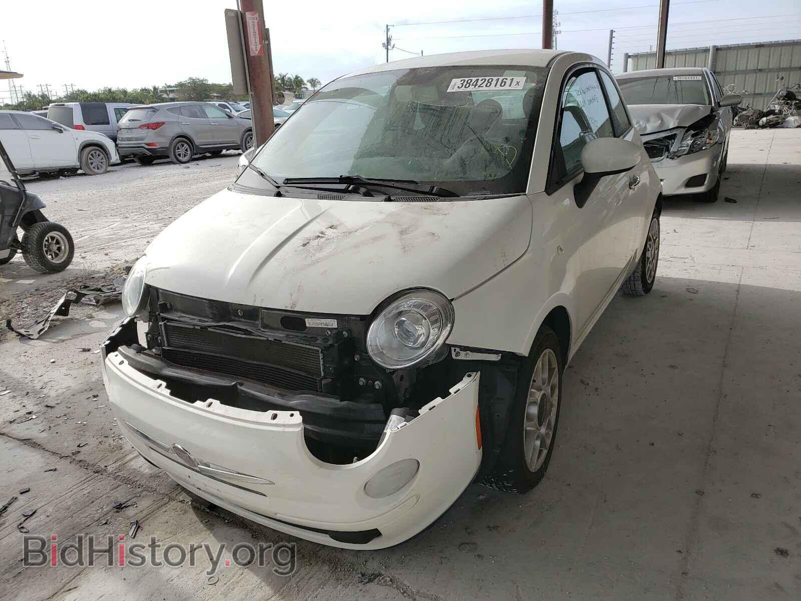 2013 FIAT 500 - VIN: 3C3CFFARXDT571746 - Фото 2