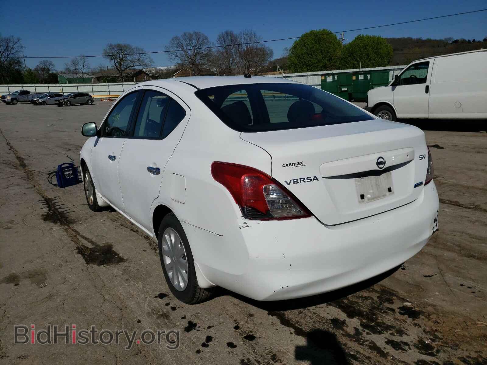 2012 NISSAN VERSA - VIN: 3N1CN7AP1CL878288 - Фото 3