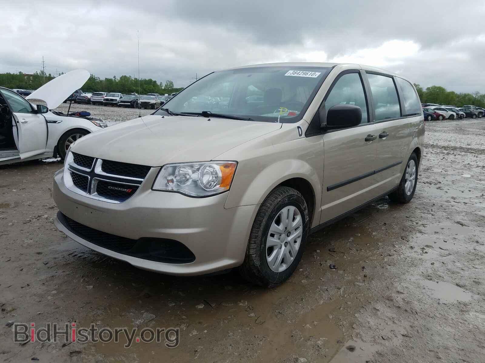 2014 DODGE CARAVAN - VIN: 2C4RDGBG3ER175371 - Фото 2