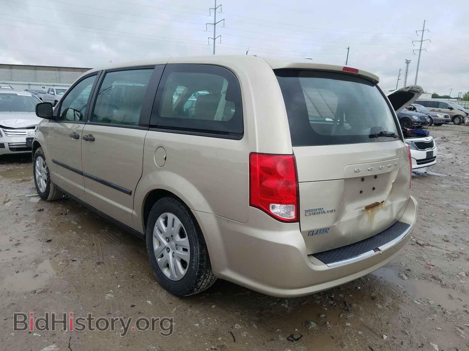 2014 DODGE CARAVAN - VIN: 2C4RDGBG3ER175371 - Фото 3
