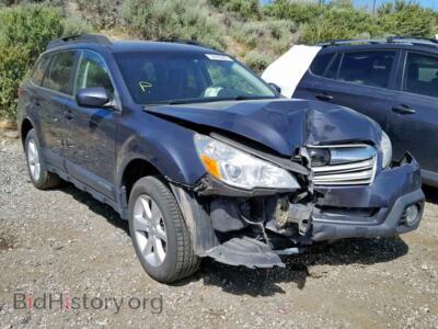 2014 Subaru OUTBACK 2., синий — VIN 4S4BRBCC3E3327400, Copart