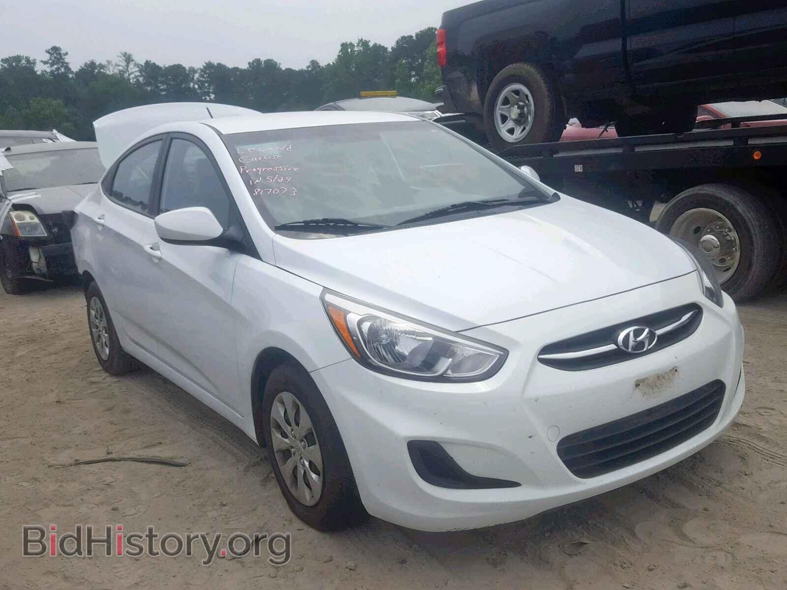 Фотография KMHCT4AE1GU094085 - HYUNDAI ACCENT 2016