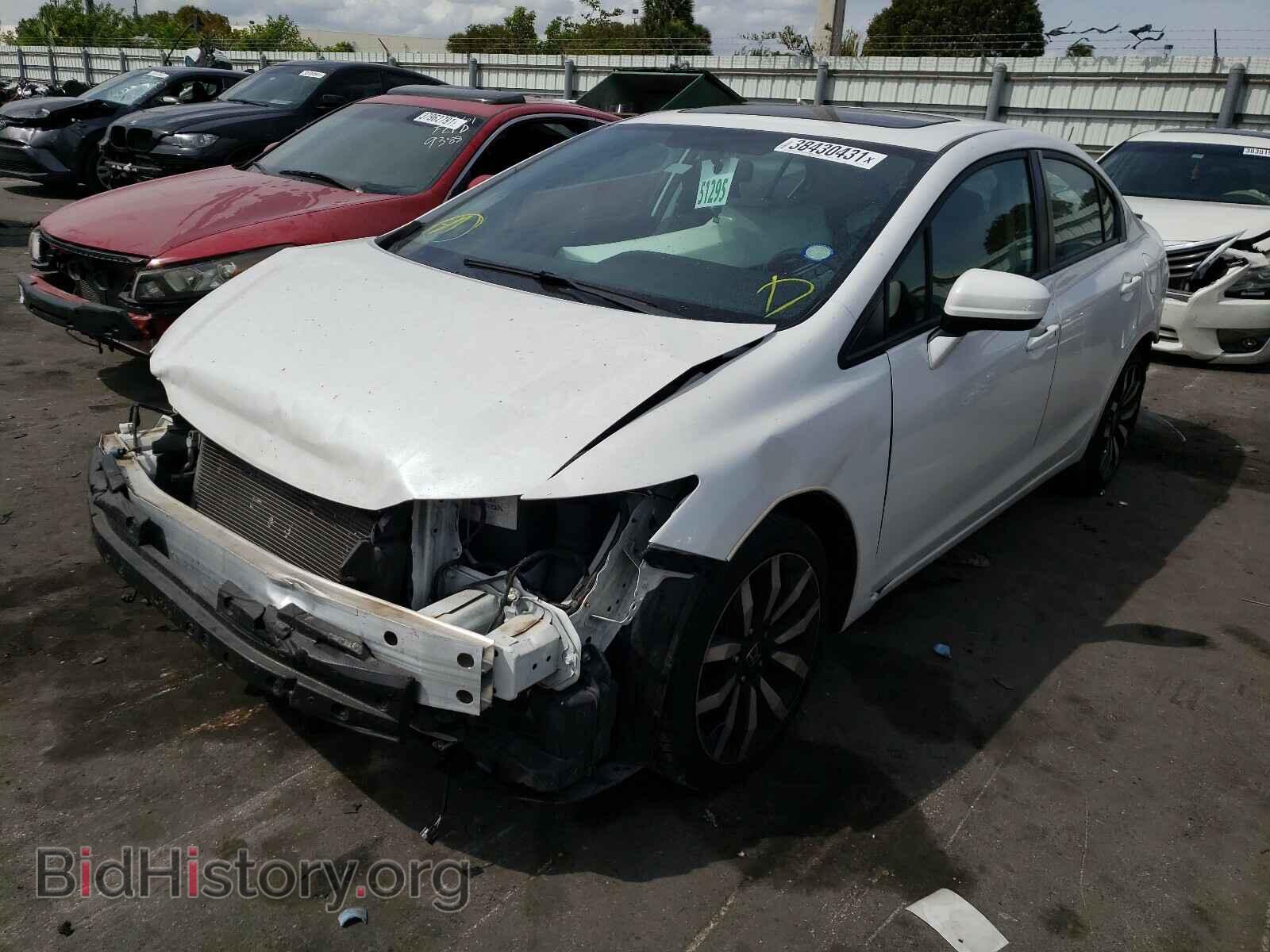 2015 HONDA CIVIC - VIN: 19XFB2F95FE066758 - Фото 2