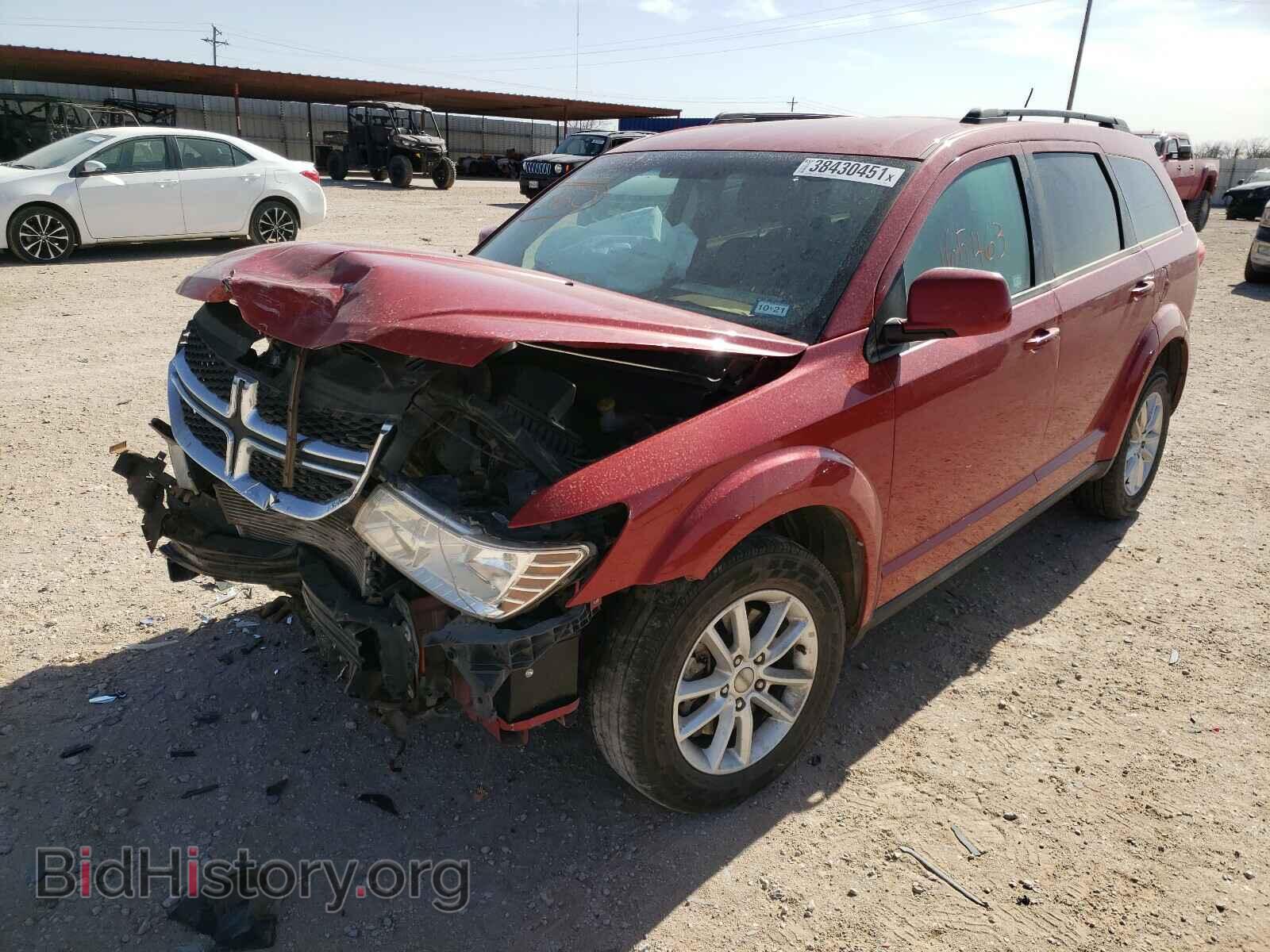 2015 DODGE JOURNEY - VIN: 3C4PDCBG0FT628053 - Фото 2
