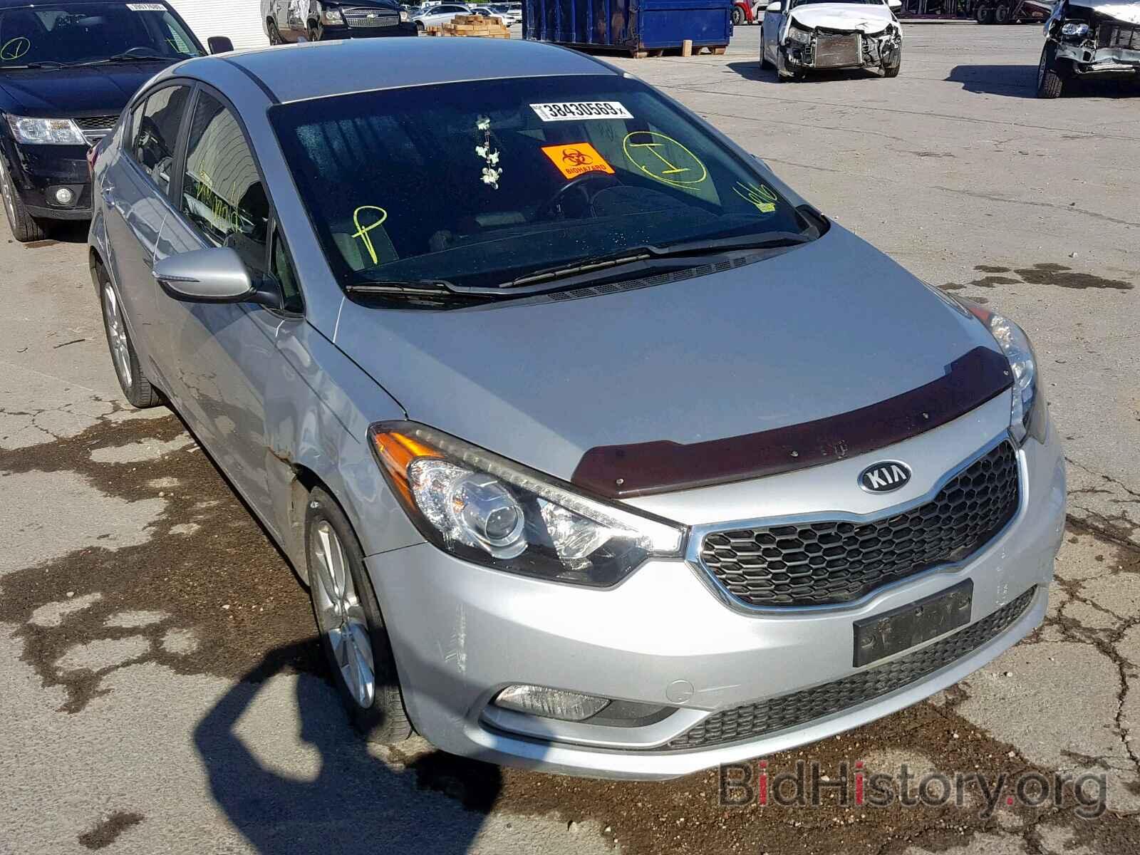 Photo KNAFX4A85E5062325 - KIA FORTE EX 2014