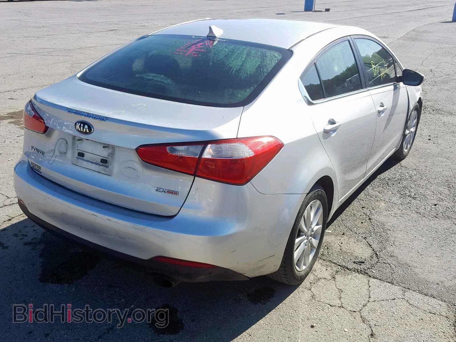 2014 KIA FORTE EX - VIN: KNAFX4A85E5062325 - Фото 4